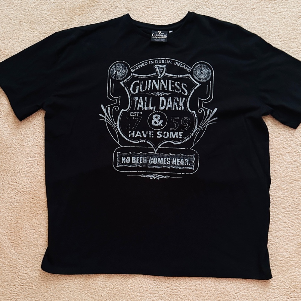 Guinness Black Short Sleeve Tee